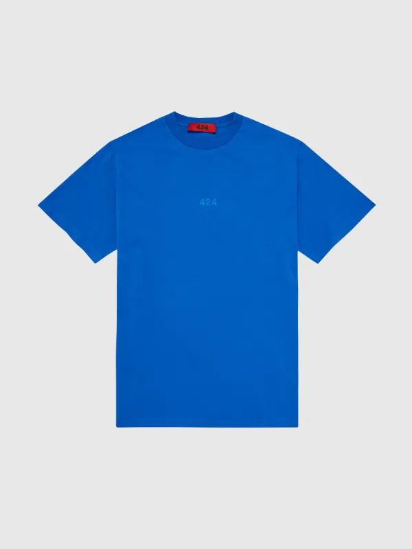 Logo T-Shirt in Blue sold by 424