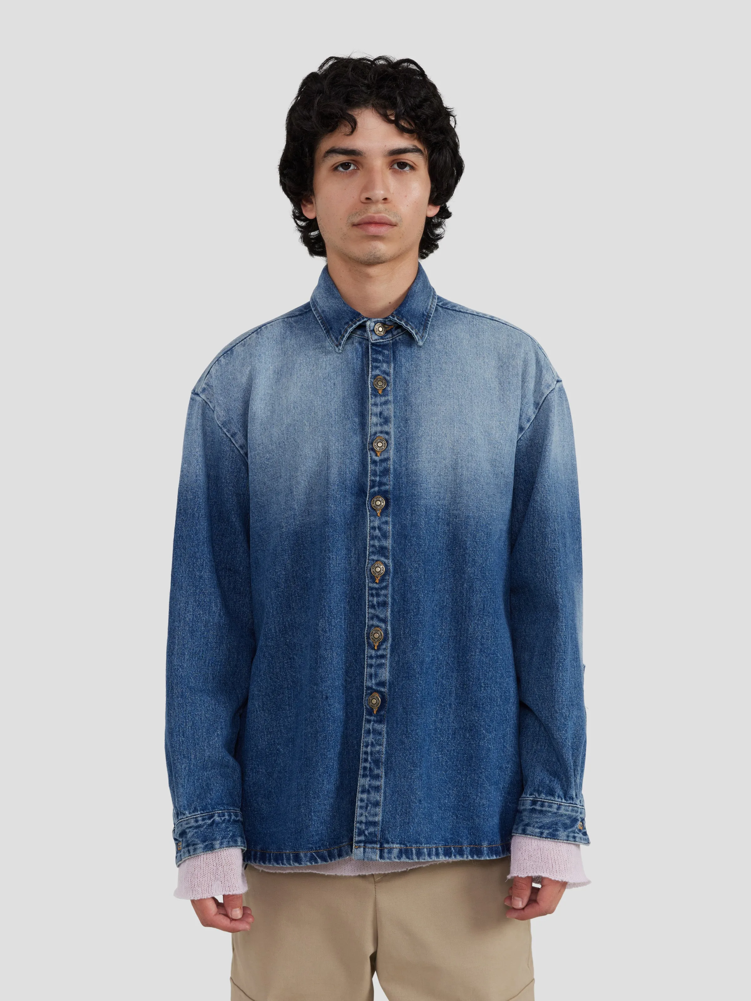 Light Denim Shirt sold by 424 product image thumbnail 2