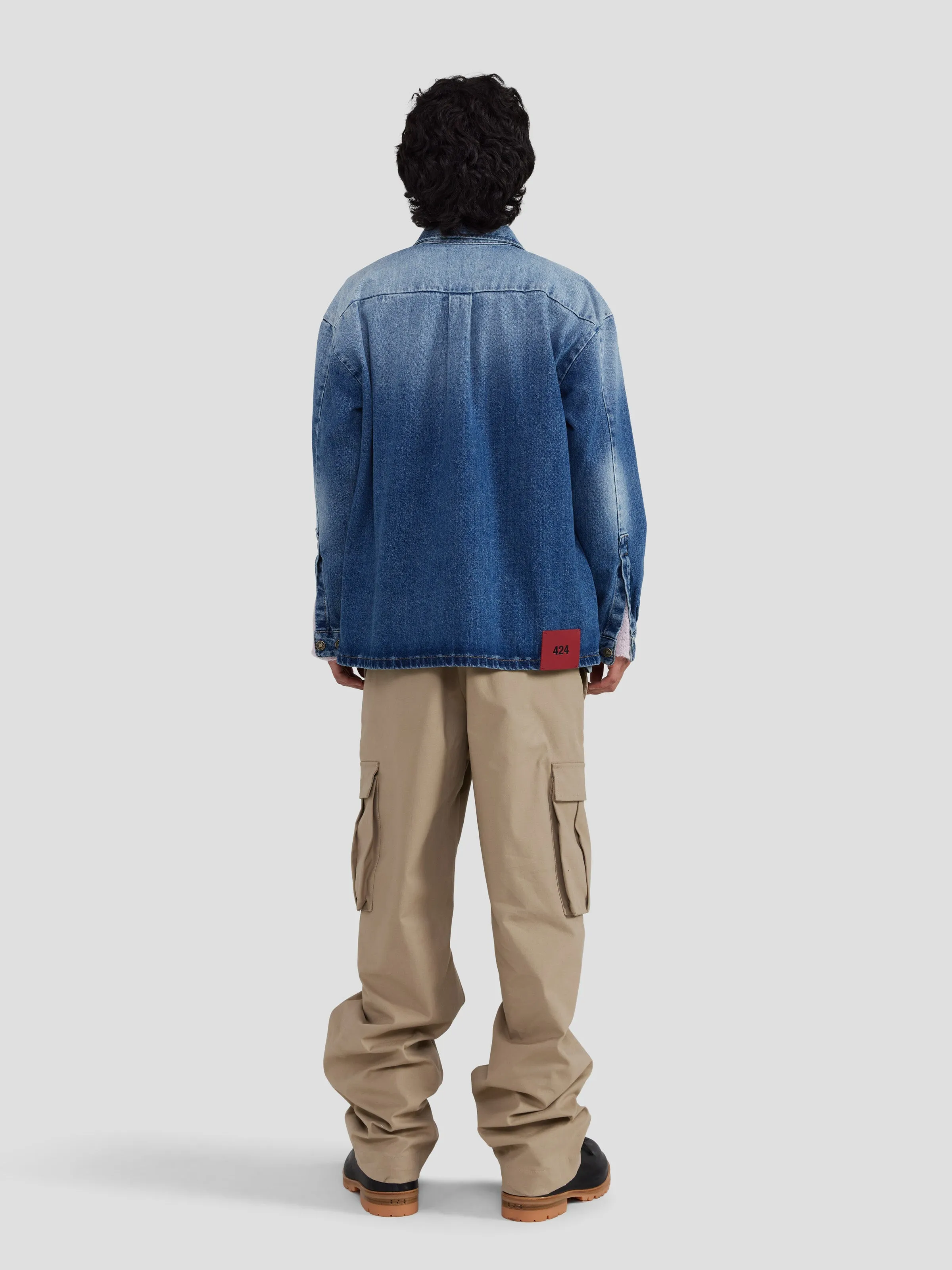 Light Denim Shirt sold by 424 product image thumbnail 4