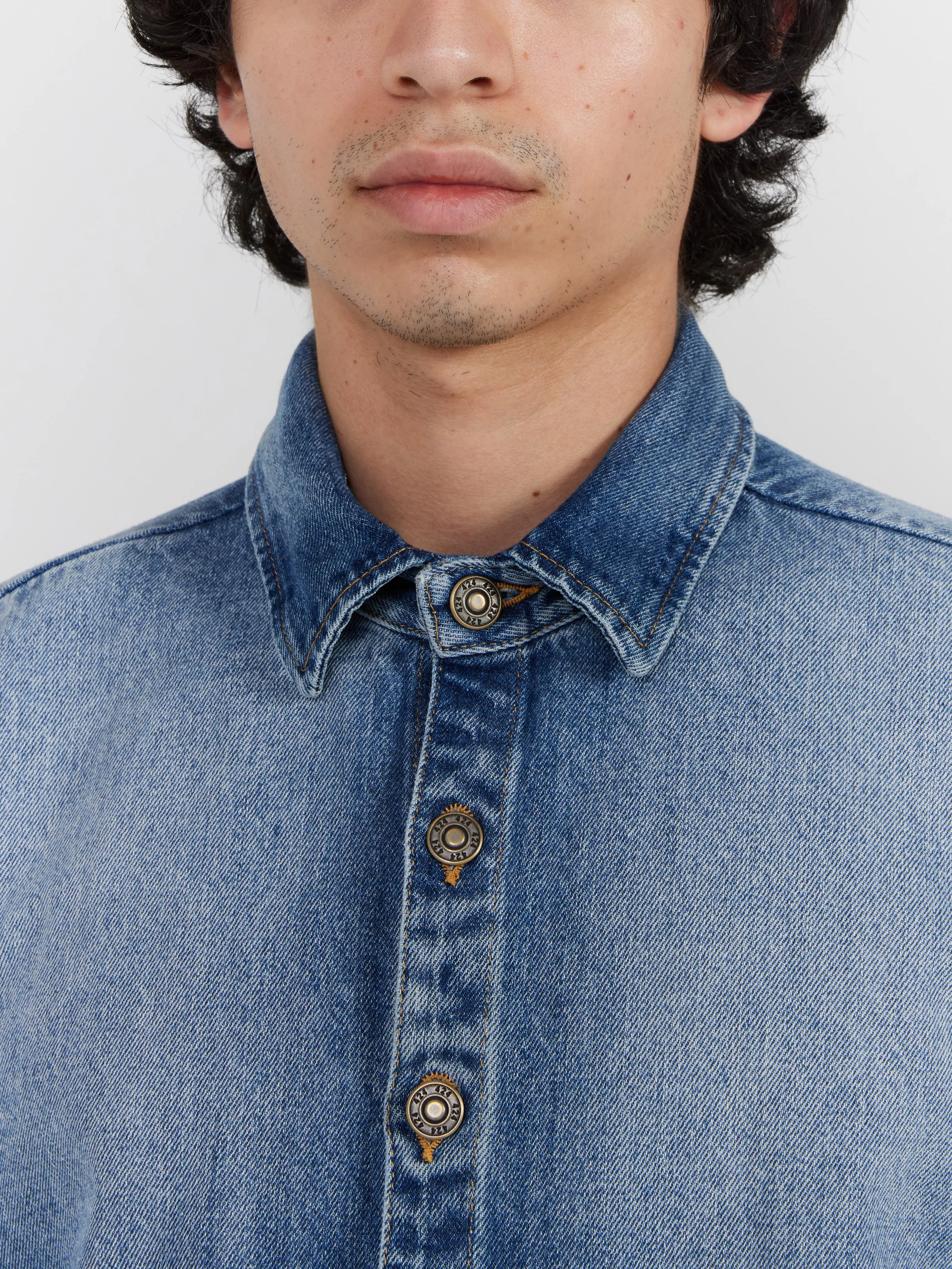 Light Denim Shirt sold by 424 product image thumbnail 5