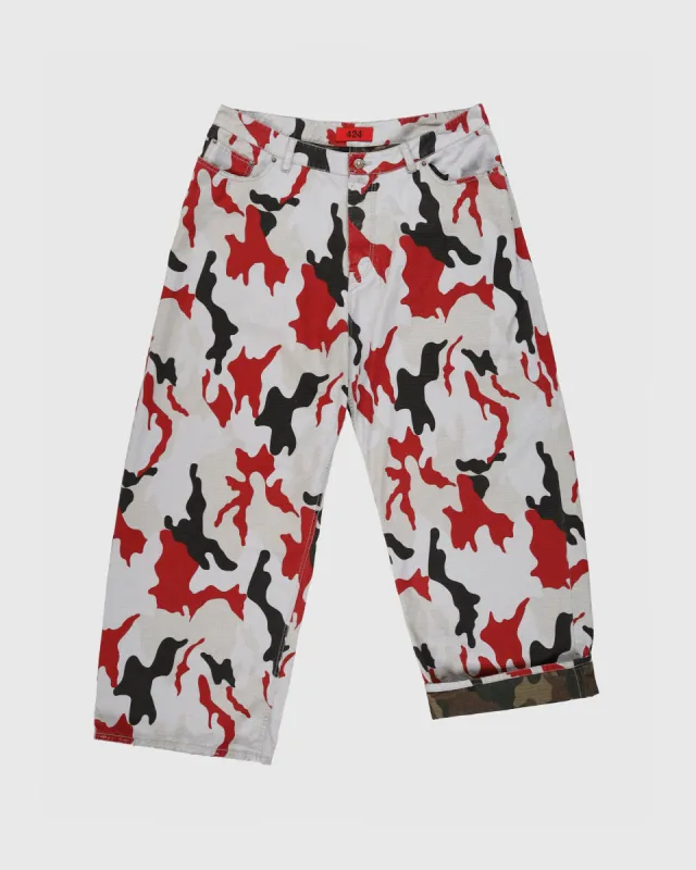 Big Daddy Double Face Rip Stop Pant in Camo sold by 424