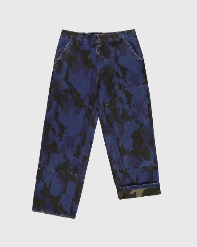 Double Face Rip Stop Work Pant in Camo sold by 424
