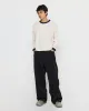 Technical Yarn Soccer Sweater in Offwhite And Navy sold by 424