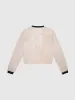 Technical Yarn Soccer Sweater in Offwhite And Navy sold by 424