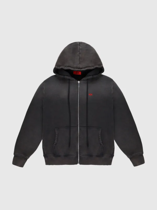 【oan】(Unisex) Overfit Black Blue Zip Up oan】(Unisex) Overfit Black Blue Zip Up (oan/ジャケット