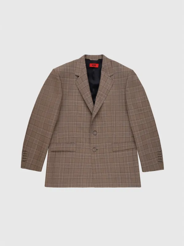 Garden Wool Overjacket in Brown sold by 424