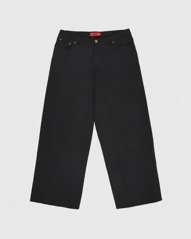 Big Daddy Technical Twill Pant in Black sold by 424