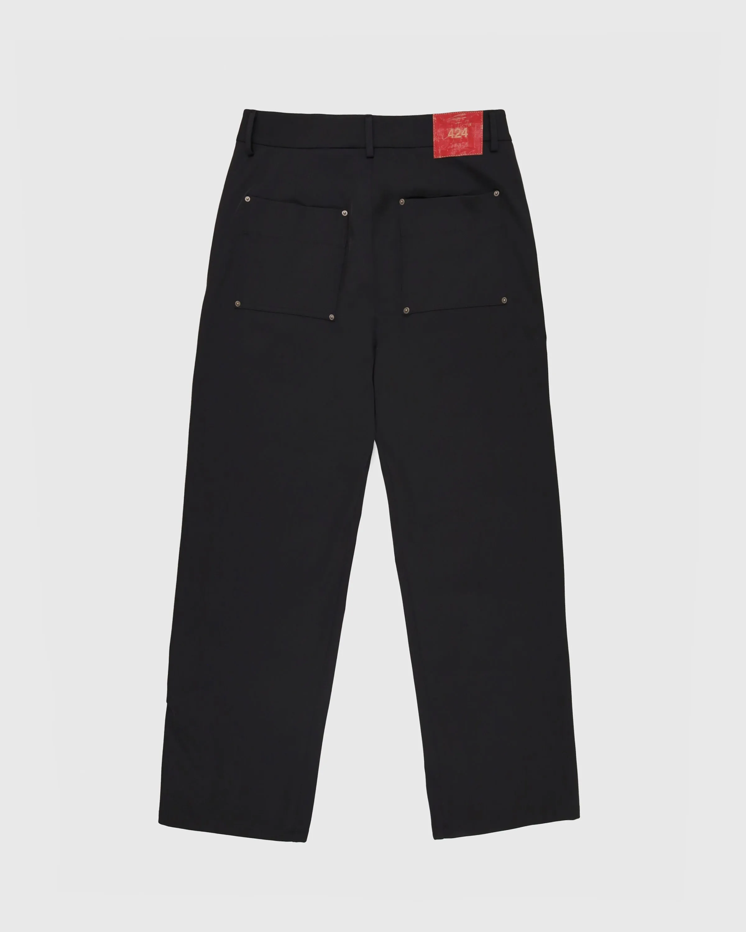 Technical Twill Work Pant in Black sold by 424 product image thumbnail 2
