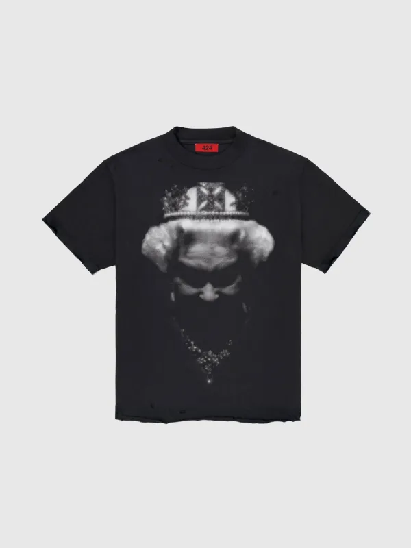 424 x IMMADTOO Heavy Distressed Tee - QUEEN sold by 424