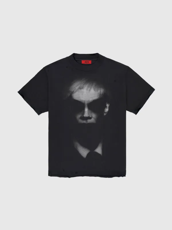 424 x IMMADTOO Heavy Distressed Tee - WARHOL sold by 424