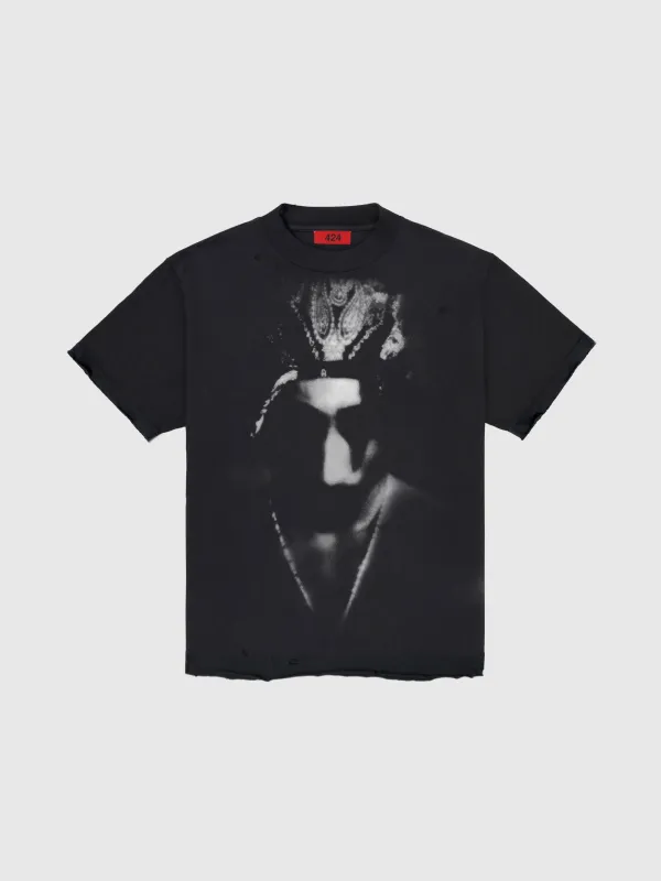 424 x IMMADTOO Heavy Distressed Tee - 2PAC sold by 424