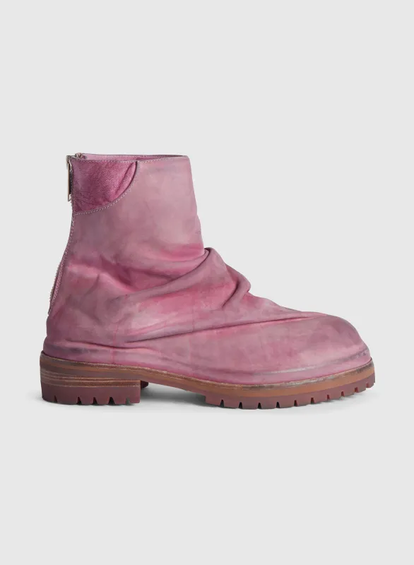 Marathon Boot Nabuk Dark Pink Garment Dye sold by 424