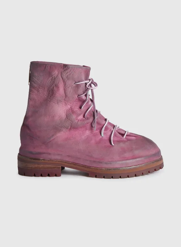 Lace-up Marathon Boot Nabuk Pink sold by 424