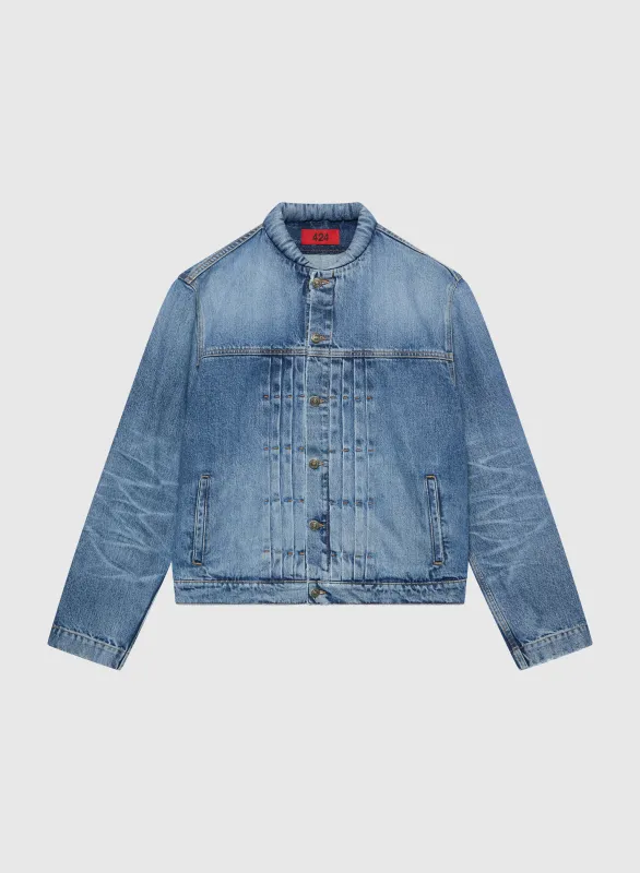 424 Collection Denim Trucker Blue Washed 3D sold by 424