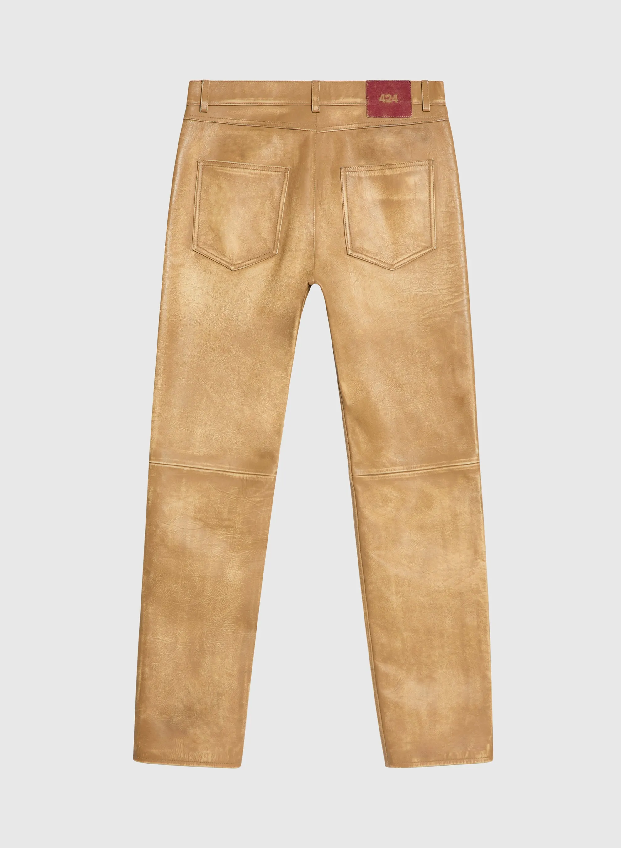 424 Leather Fivepocket Ocra sold by 424 product image thumbnail 2