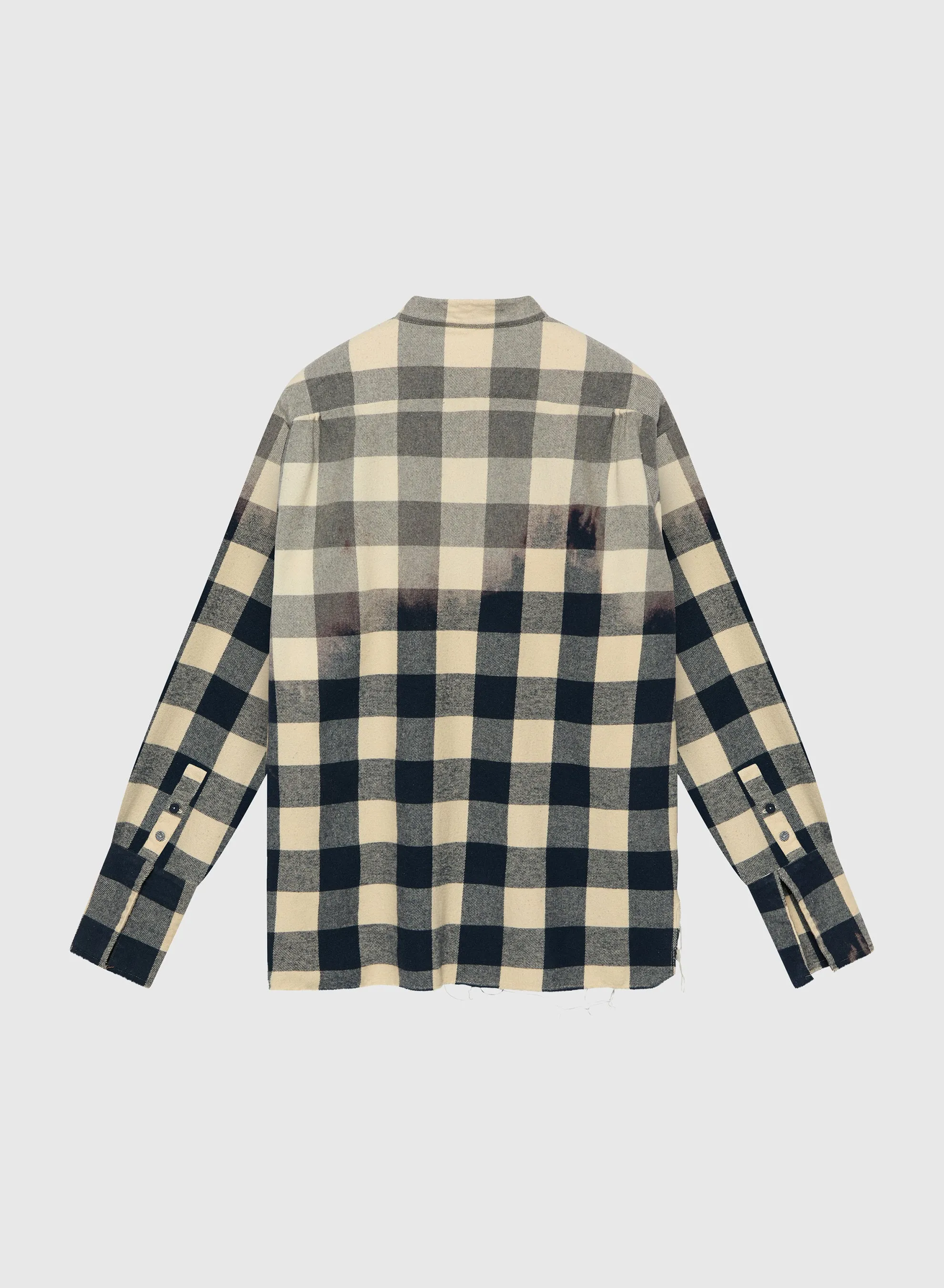 424 Tunic Tea Check Bleached And Dying sold by 424 product image thumbnail 2