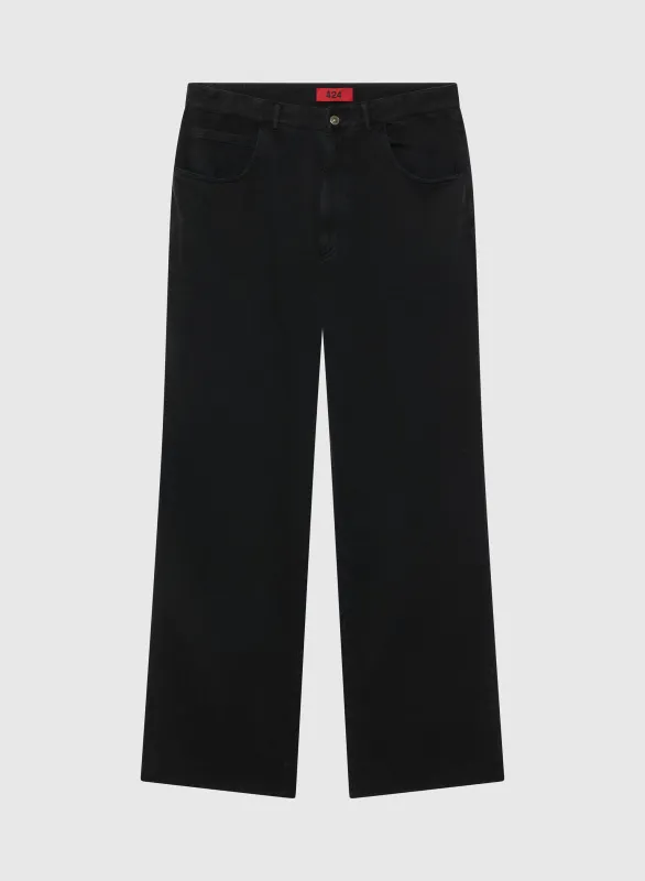 JERSEY FIVEPOCKET VINTAGE BLACK sold by 424