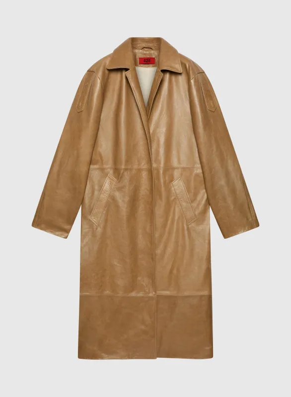 Light Trench Leather Ocra sold by 424