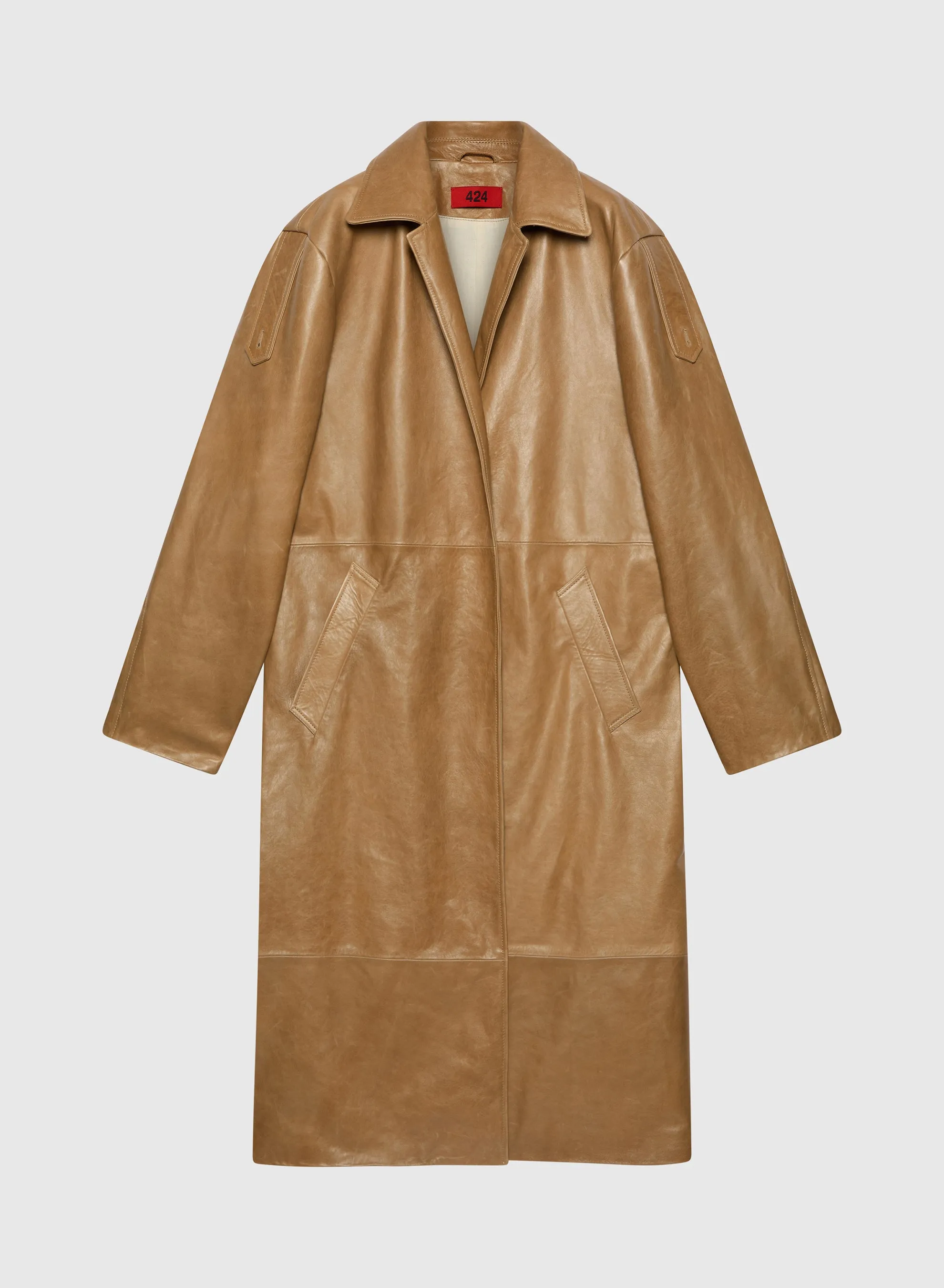 Light Trench Leather Ocra sold by 424