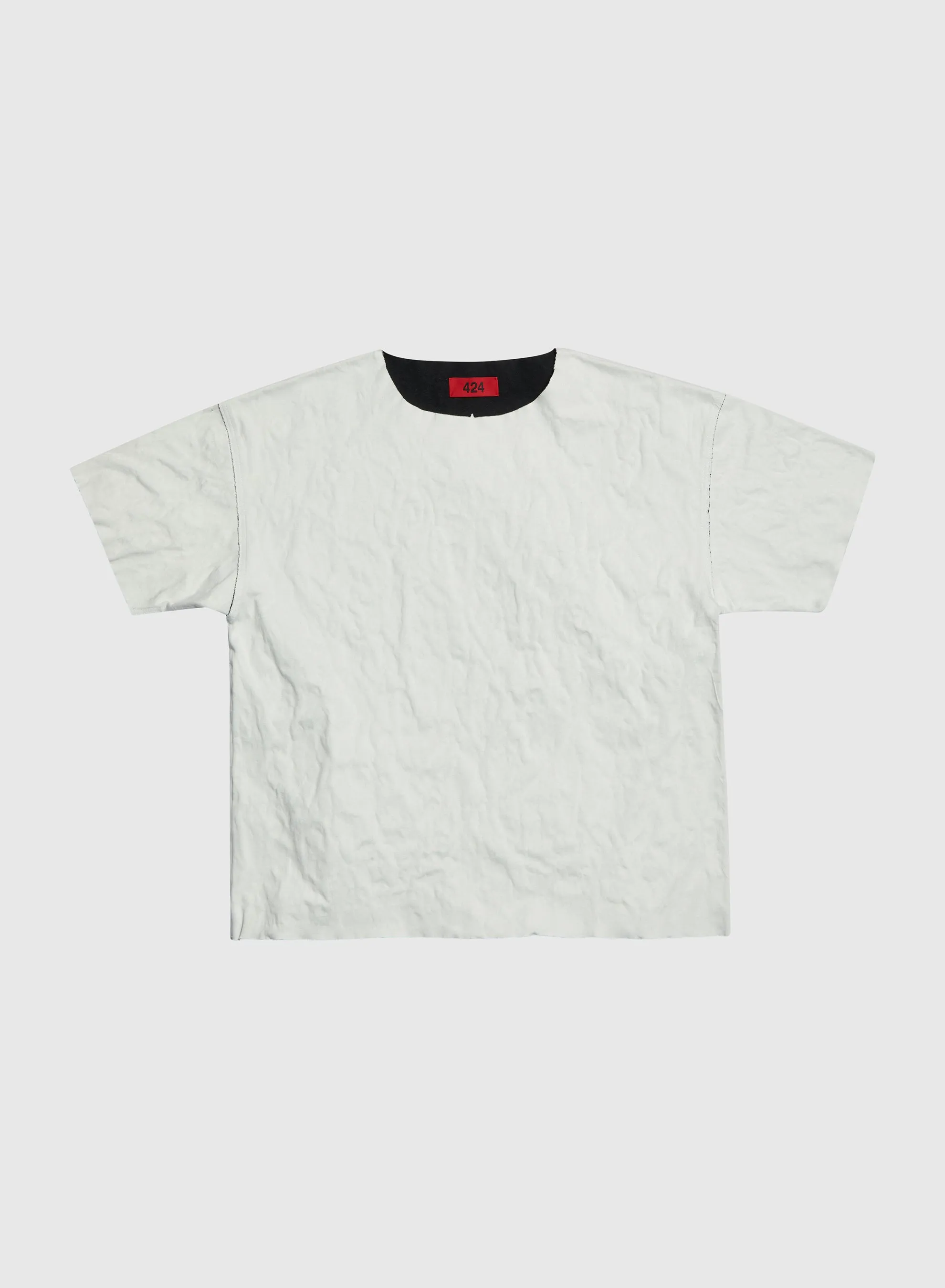 MOLDED OVERSIZE TEE SALT WHITE sold by 424