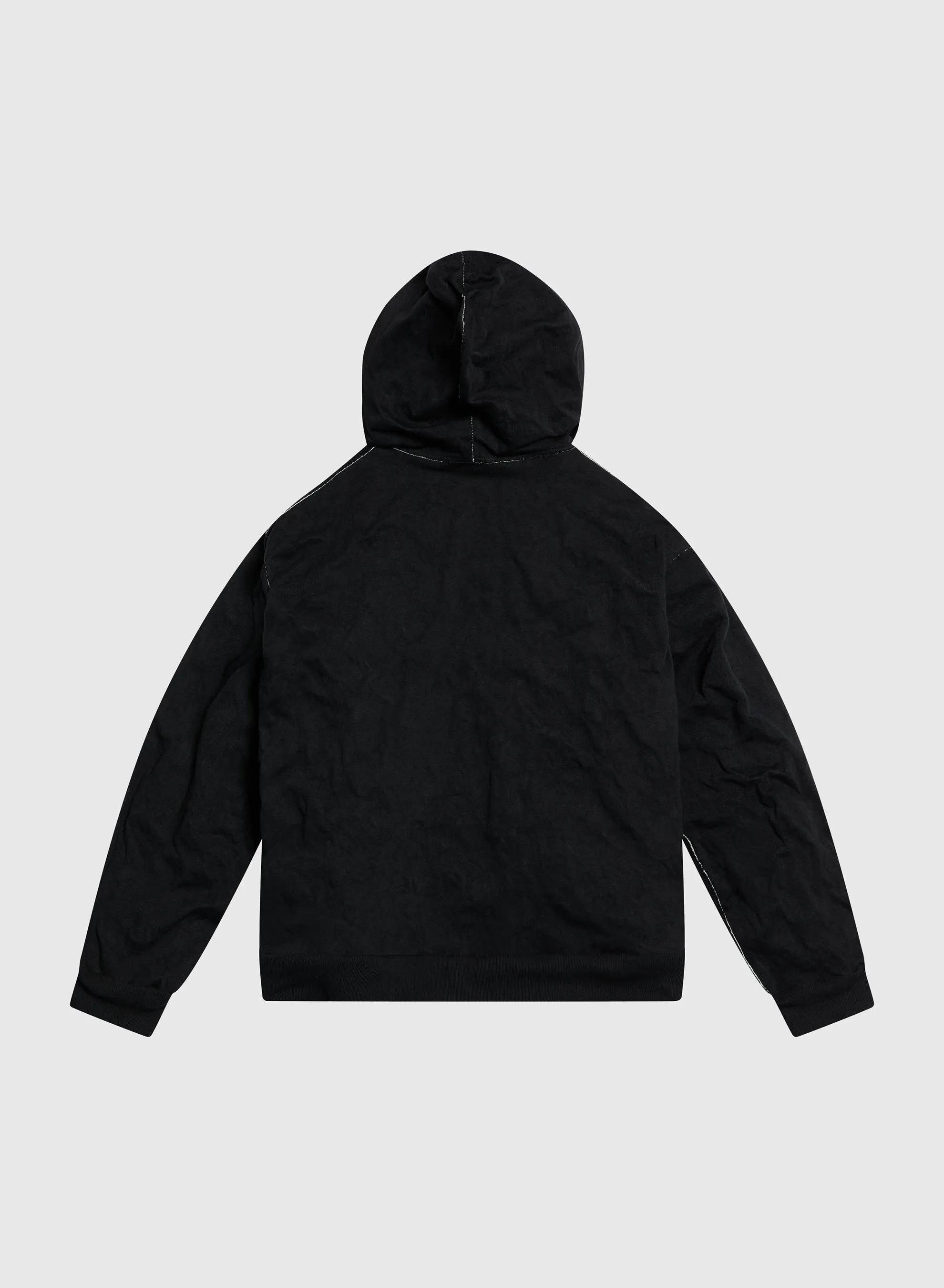 MOLDED WRAPPED HOODIE BLACK sold by 424 product image thumbnail 2