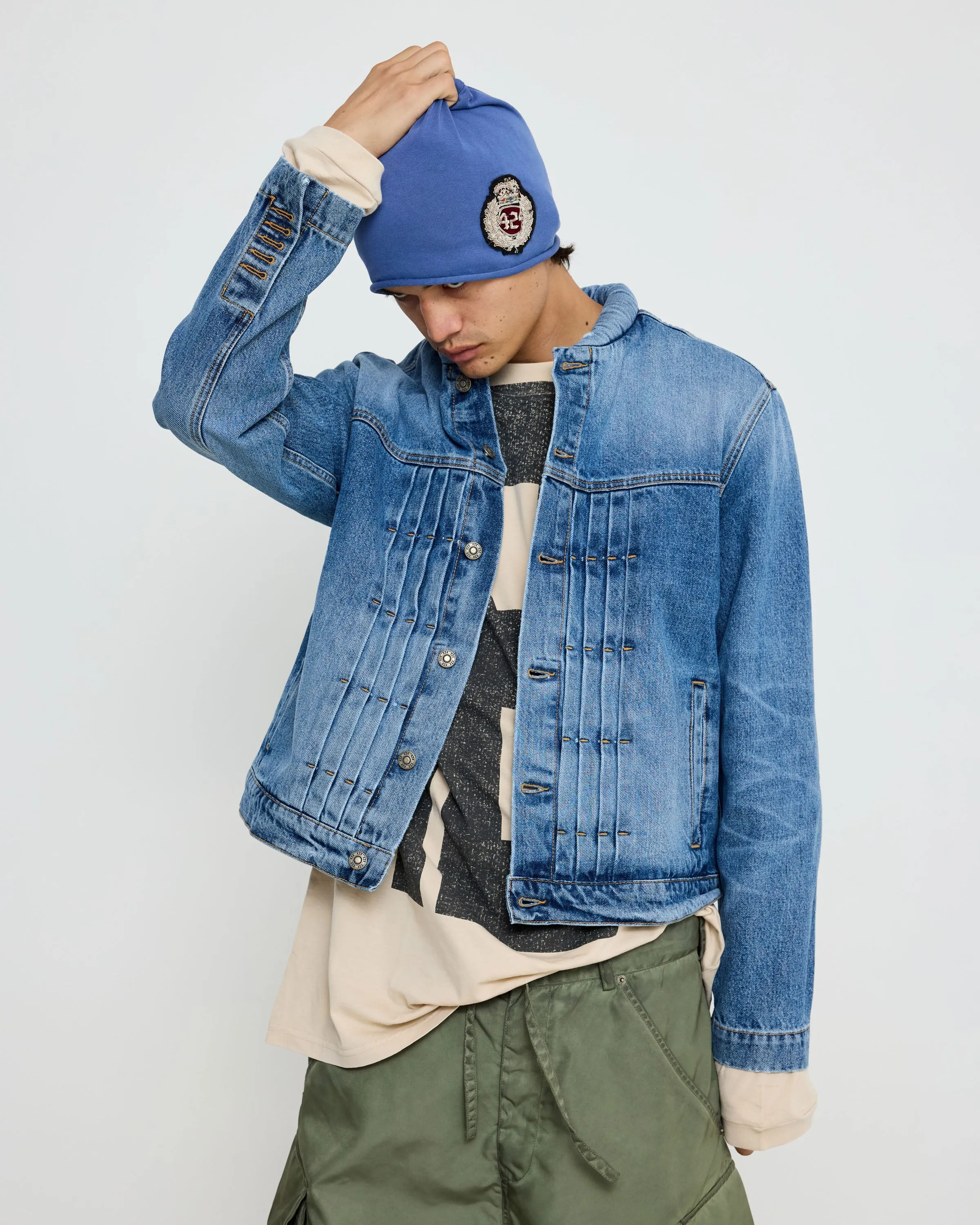JERSEY BEANIE PATCH VINTAGE BLACK sold by 424 product image thumbnail 2