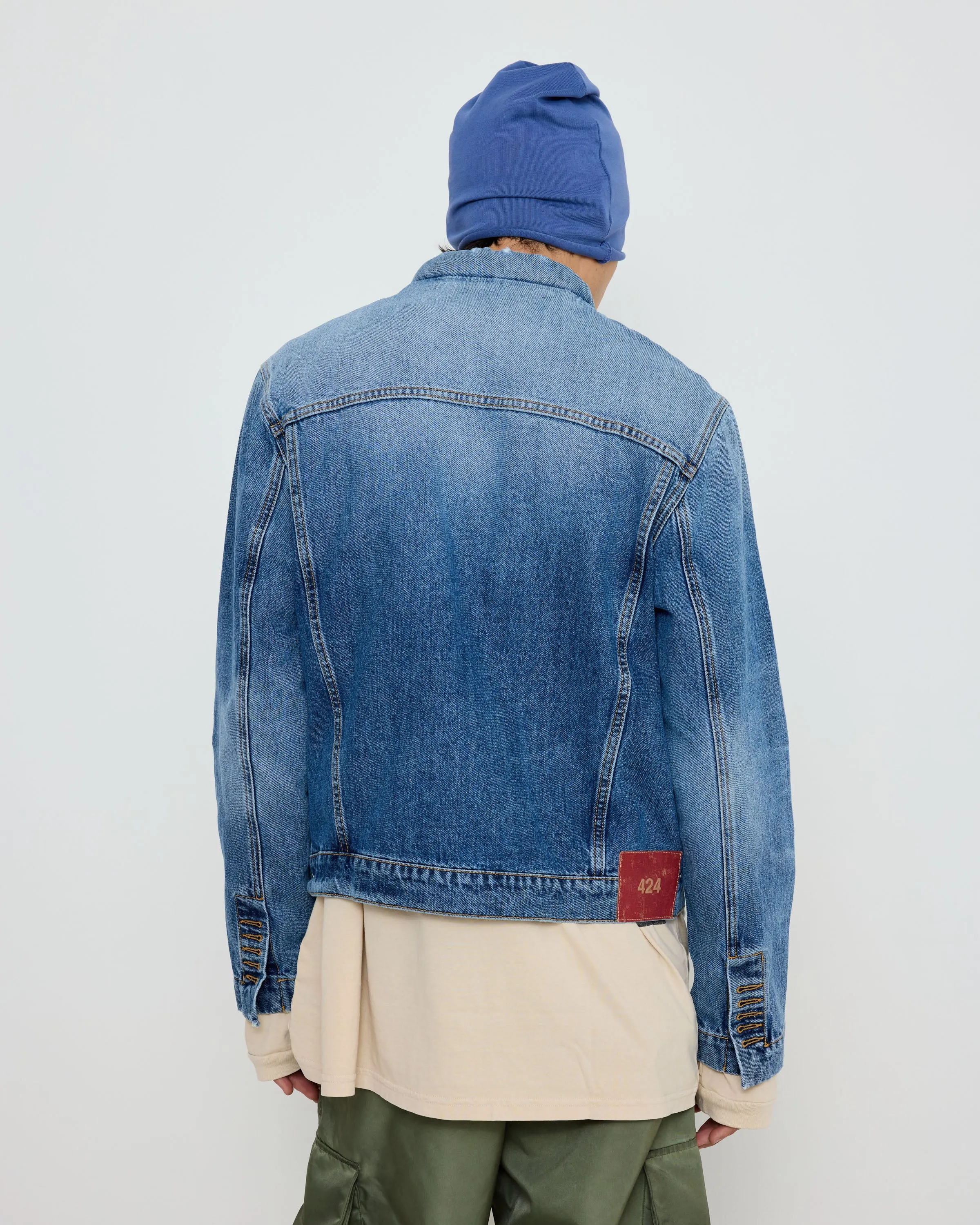 JERSEY BEANIE PATCH VINTAGE BLACK sold by 424 product image thumbnail 4