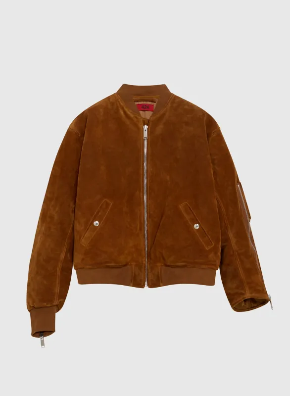 MILITARY BOMBER CORDUROY LEATHER sold by 424