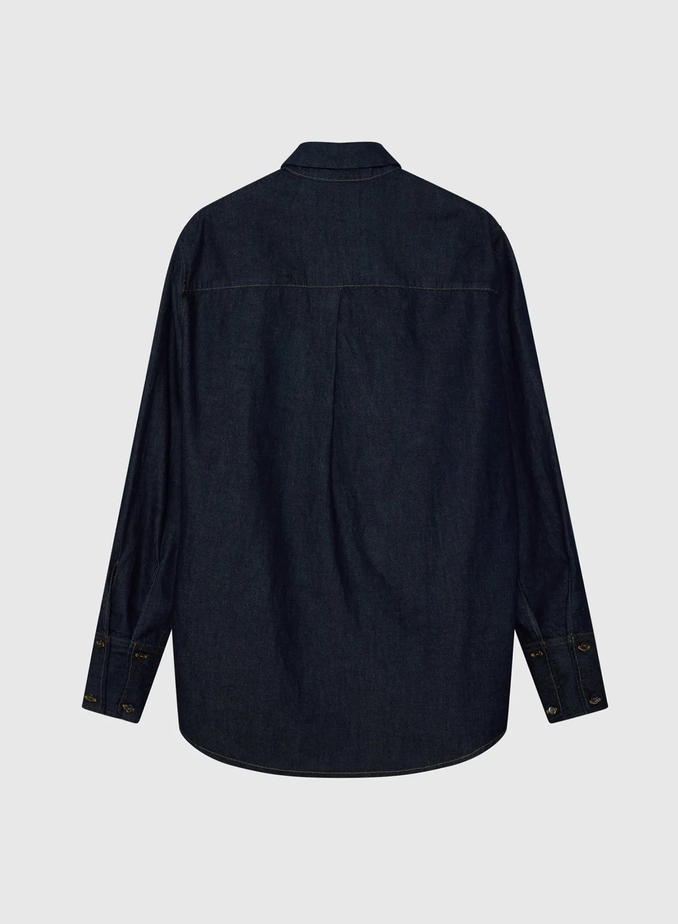 424 REGULAR SHIRT CHAMBRAY INDIGO sold by 424 product image thumbnail 2