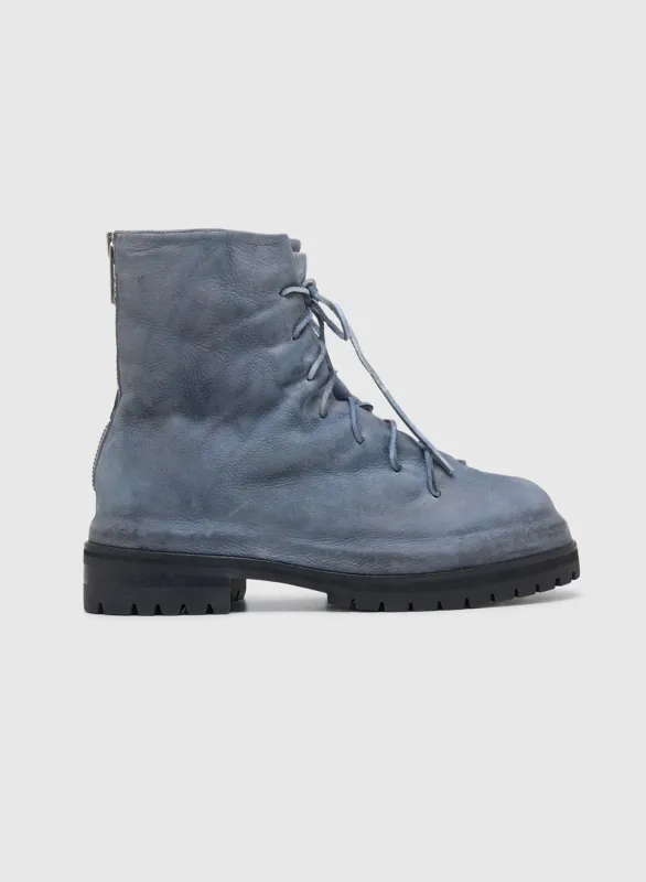 LACED UP BOOT IN GRAPHITE sold by 424