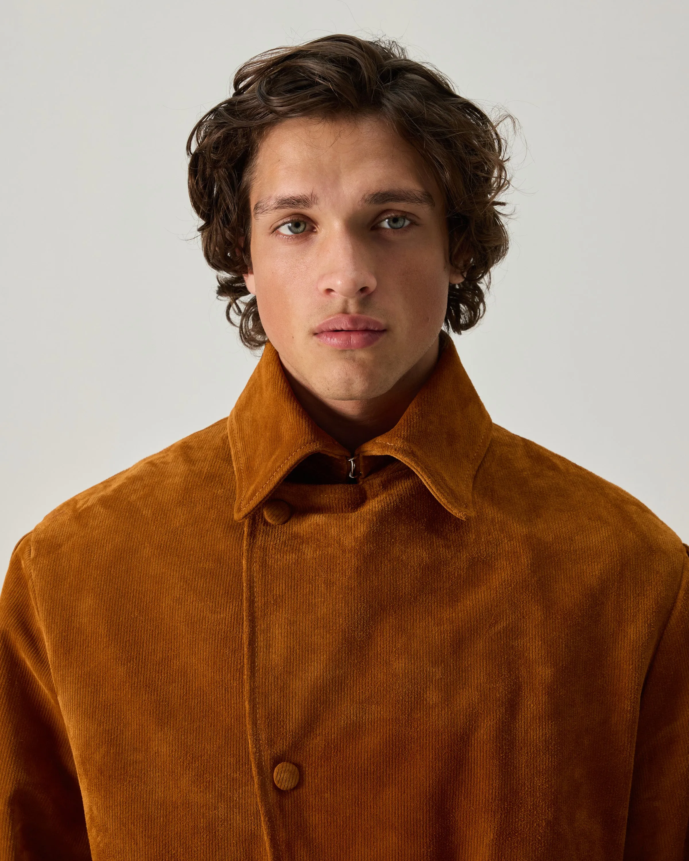 424 BELT TRENCH CORDUROY IN CARAMEL sold by 424 product image thumbnail 5