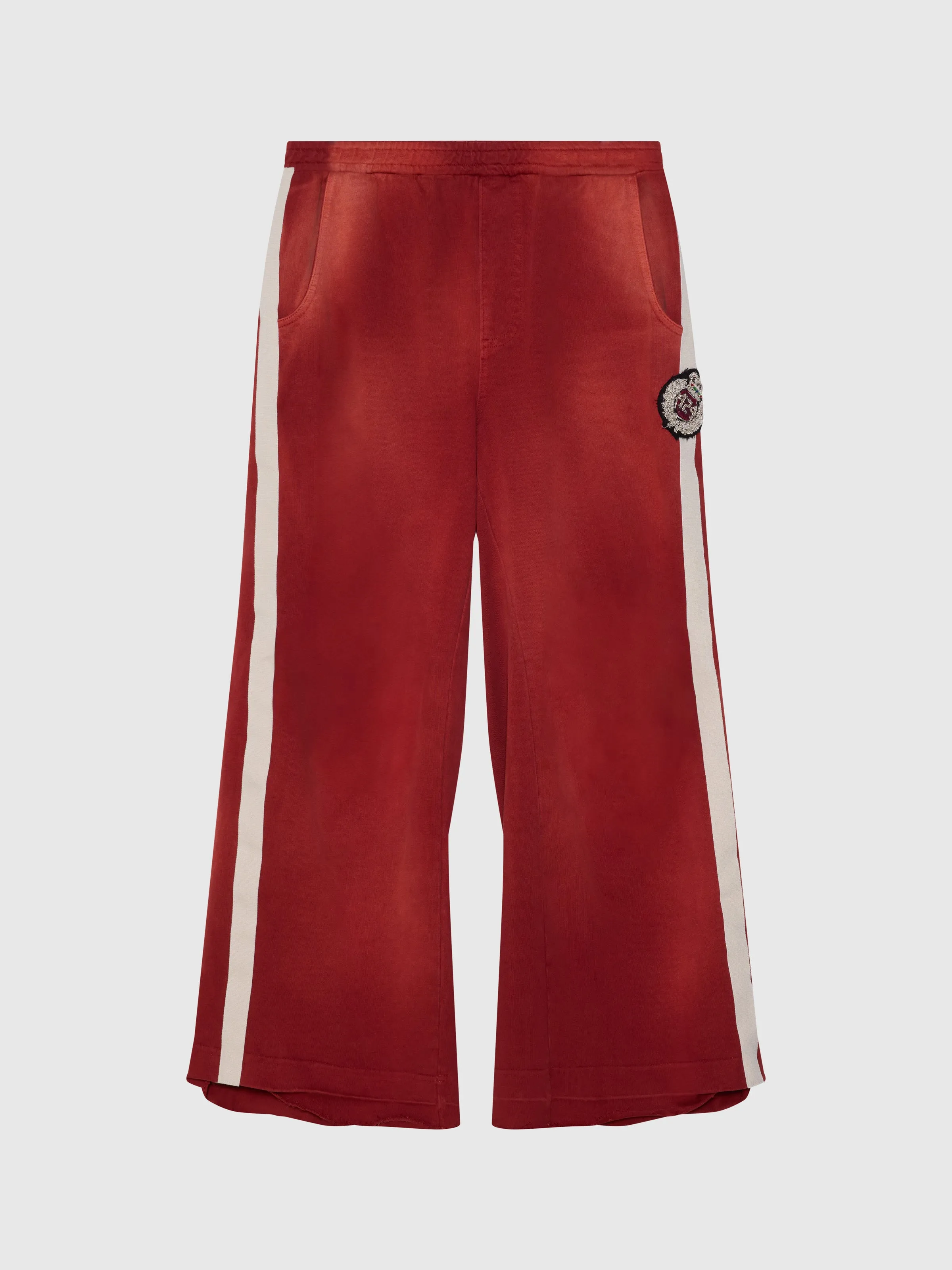 CREST TRACK PANT JERSEY IN VINTAGE RED sold by 424