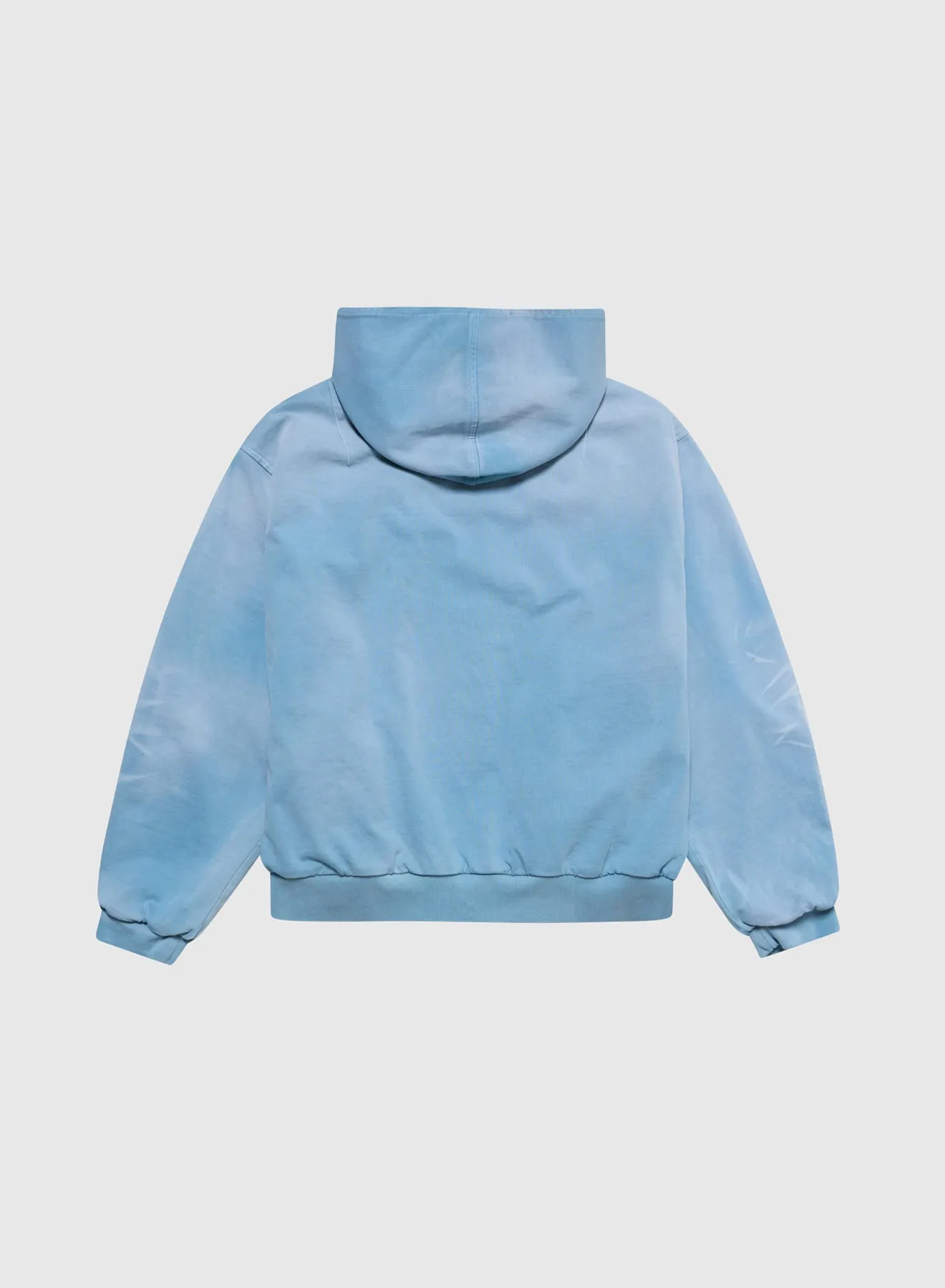 CREST HOODED BOMBER JERSEY IN VINTAGE AVIO sold by 424 product image thumbnail 2