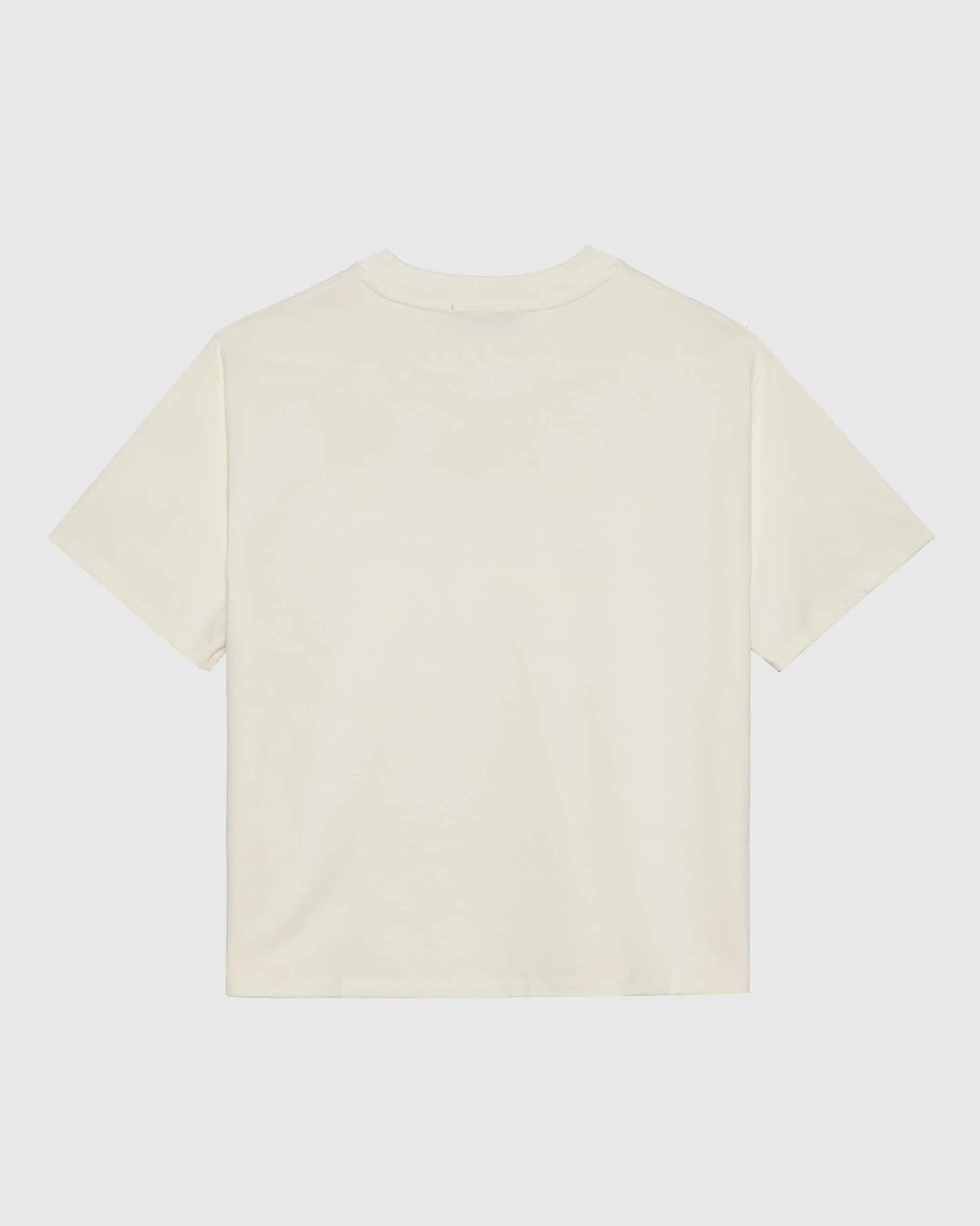 LIGHTWEIGHT CROPPED TEE IN SALT WHITE sold by 424 product image thumbnail 2