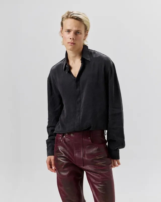 CUPRO SHIRT - BLACK made by 424