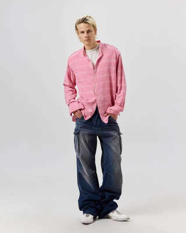 424 FLANNEL SHIRT - PINK made by 424