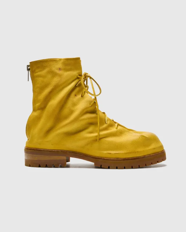 LACED UP BOOT - YELLOW made by 424