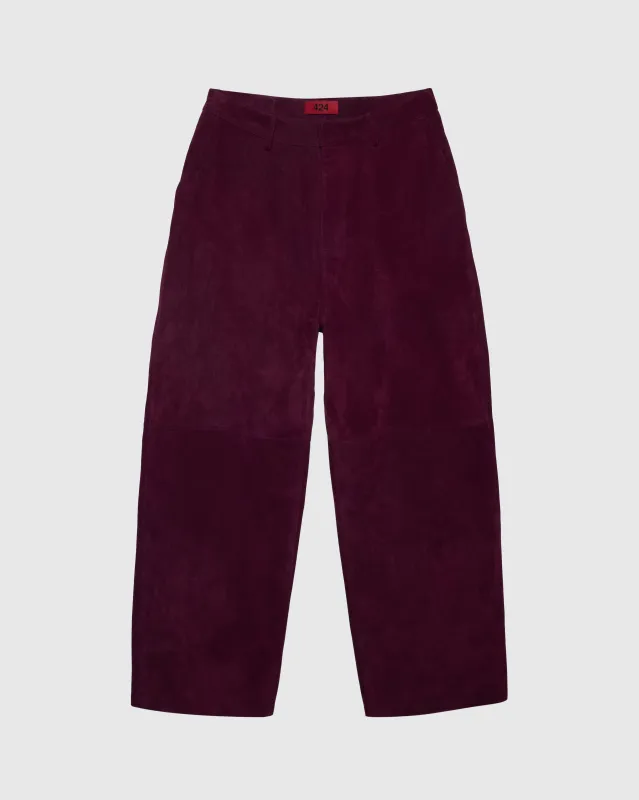 DADDY TROUSER - PIGEON BLOOD made by 424