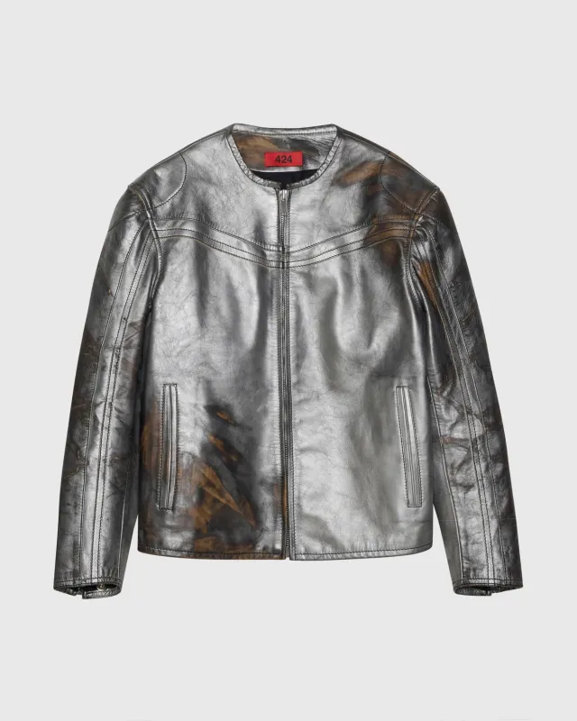 TOKYO JACKET - SILVER made by 424