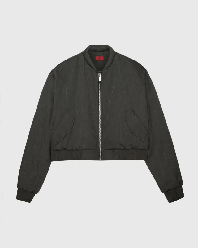 NEW 424 BOMBER - BROWN made by 424