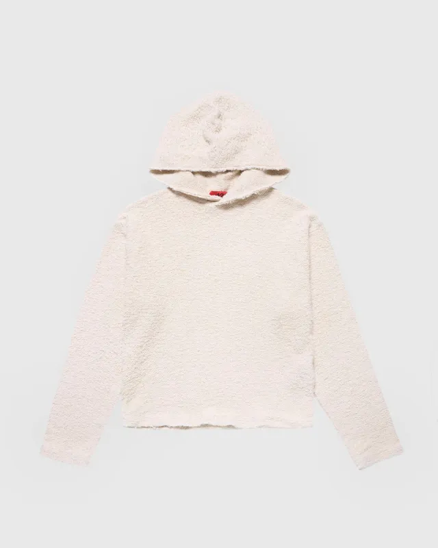 HOODIE - NATURAL made by 424