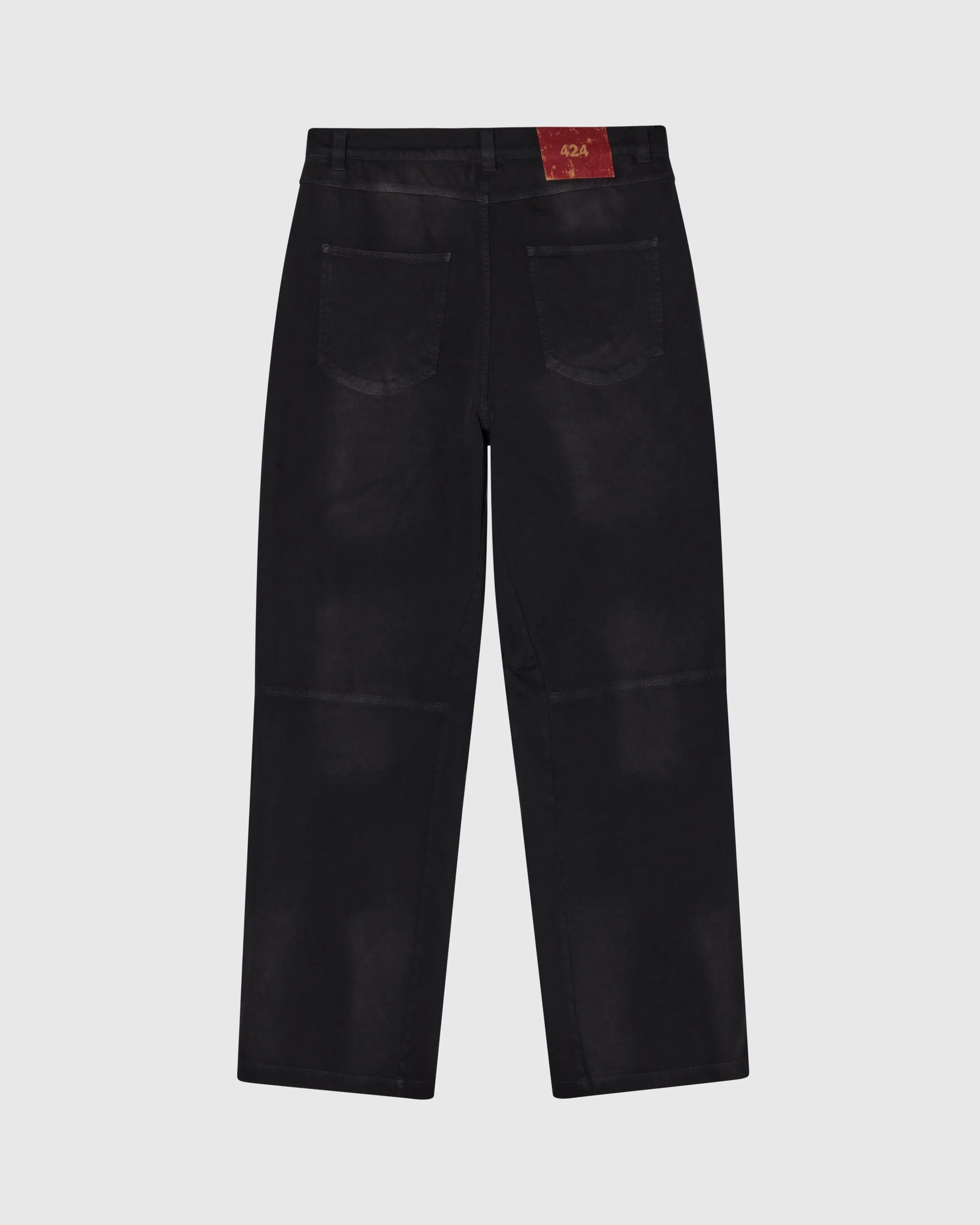 CREST LEATHER SWEAT - BLACK sold by 424 product image thumbnail 2