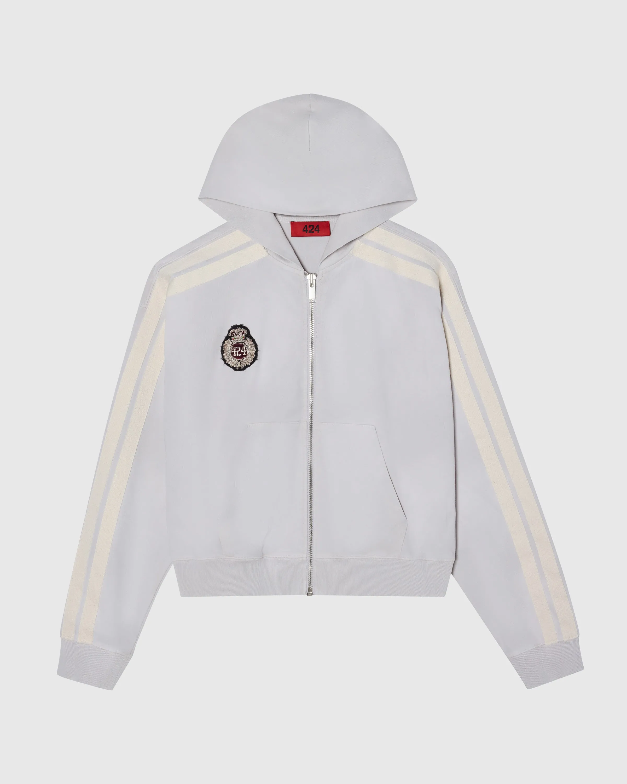 CREST HOODIE - COLD GRAY sold by 424