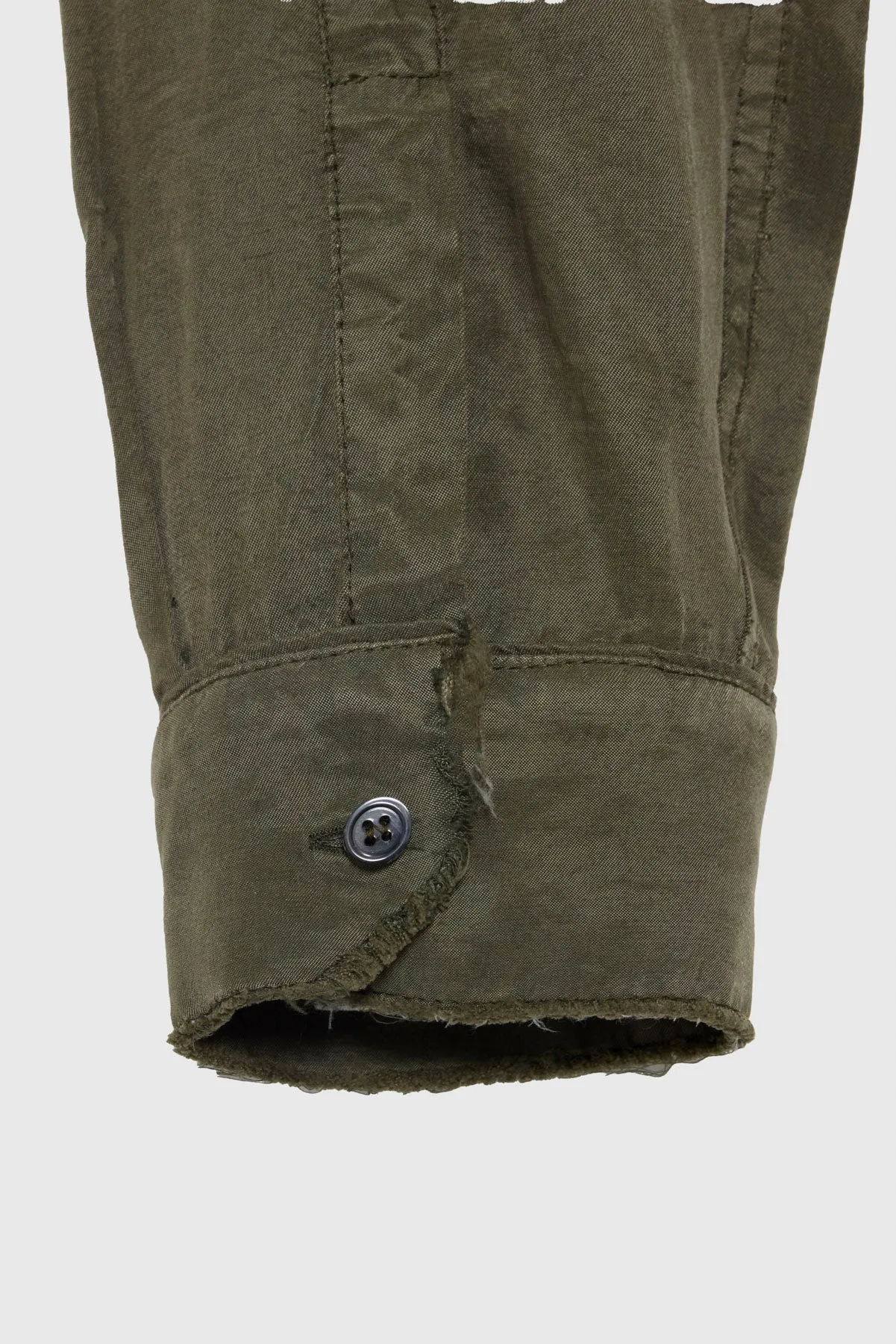 CUPRO SHIRT - OLIVE GREEN sold by 424 product image thumbnail 3