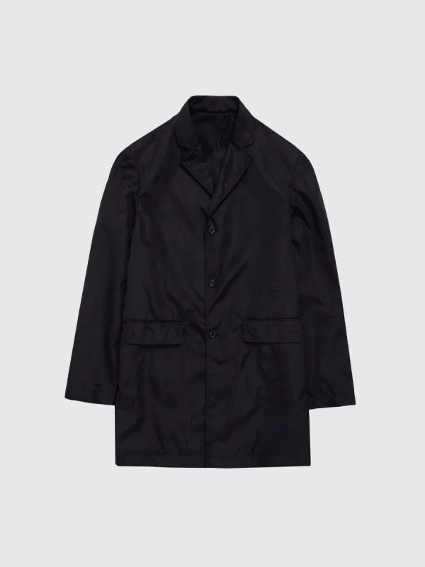 Crumpled Blazer in Black sold by 424