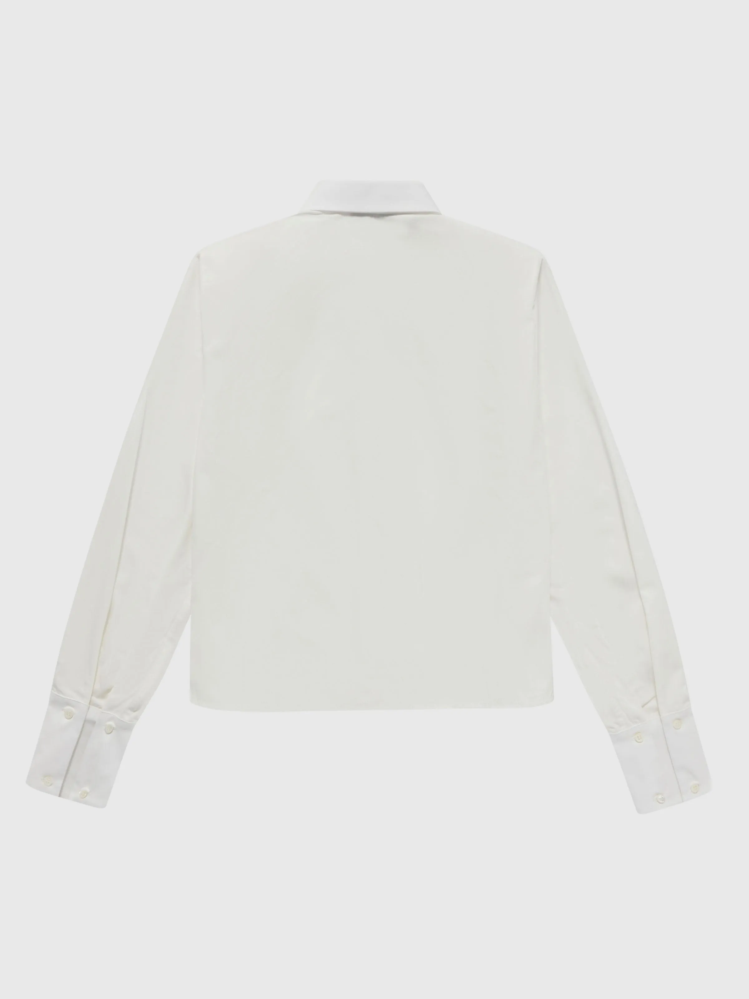 Cropped Shirt in White sold by 424 product image thumbnail 2