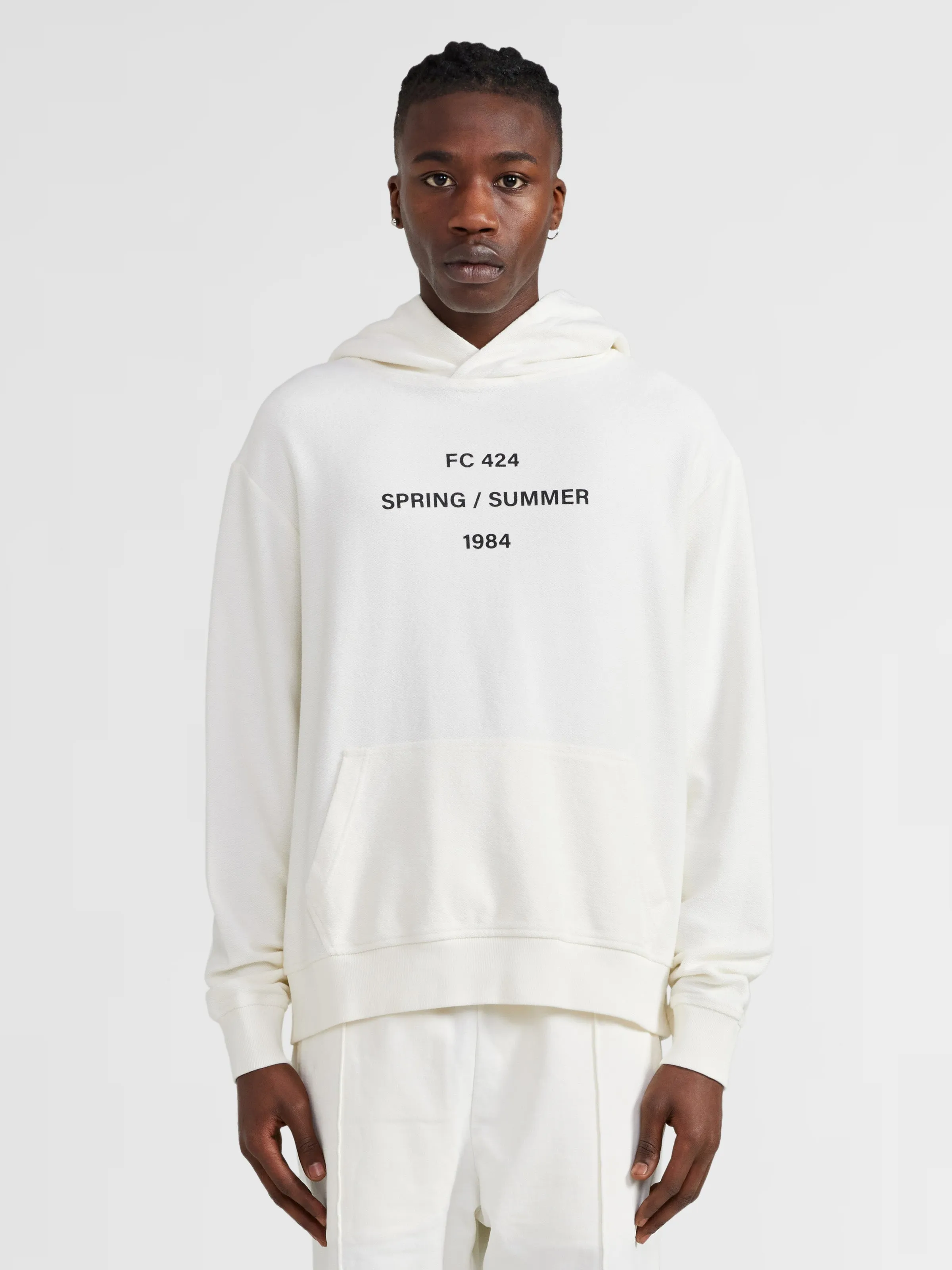 Graphic Hoodie in White sold by 424 product image thumbnail 2