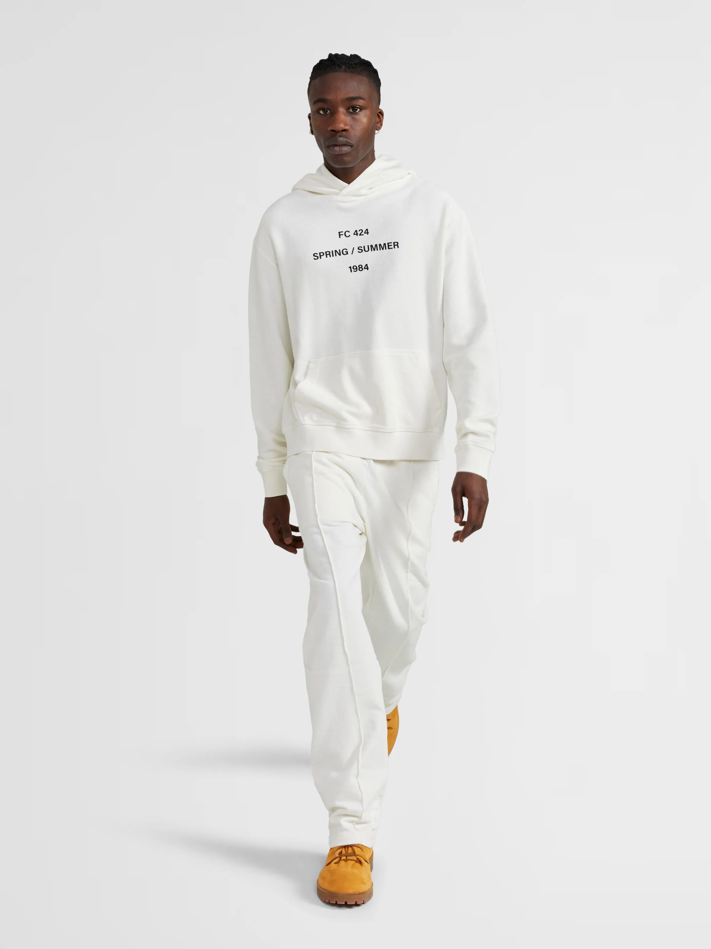 Graphic Hoodie in White sold by 424 product image thumbnail 5
