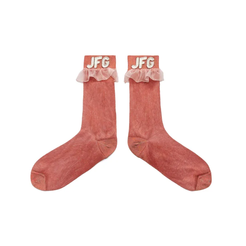 Block Socks (Paris Red) sold by Joe Fresh Goods