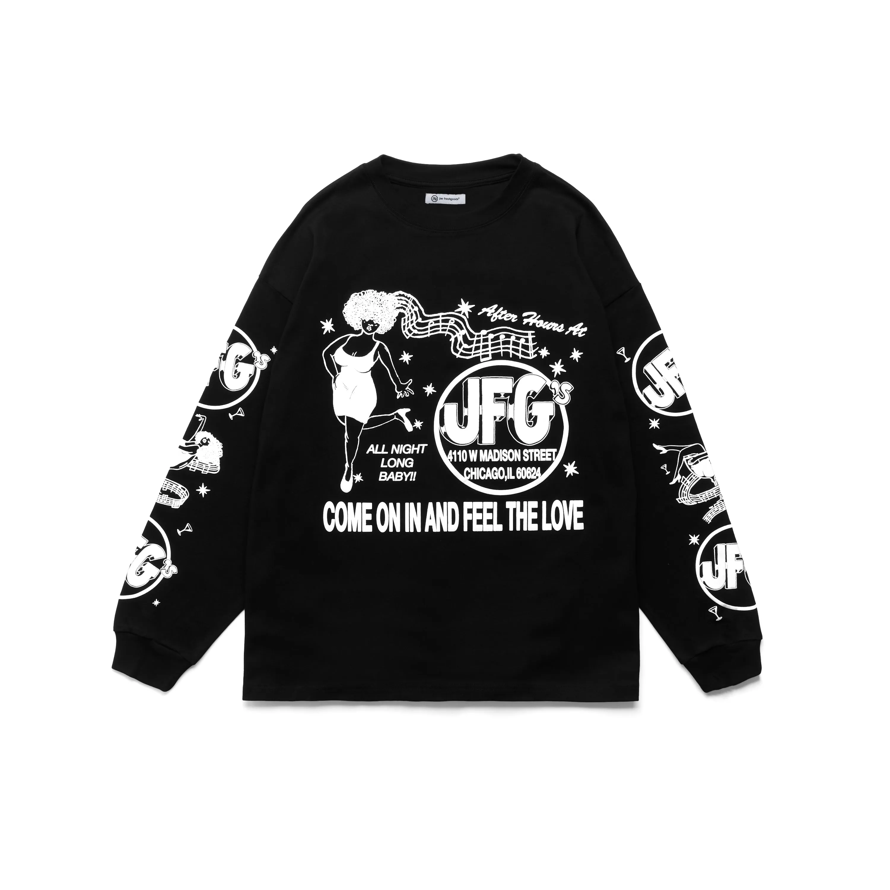 After Hours Long Sleeve Tee sold by Joe Fresh Goods
